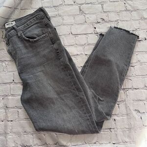 Agolde Grey Skinny Jeans